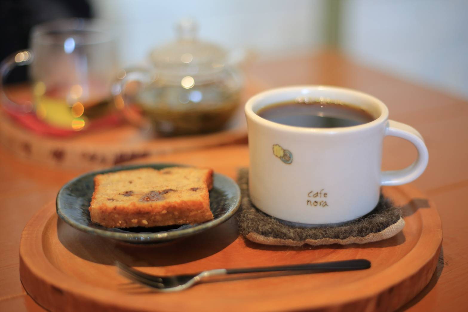 cafe nora の雰囲気