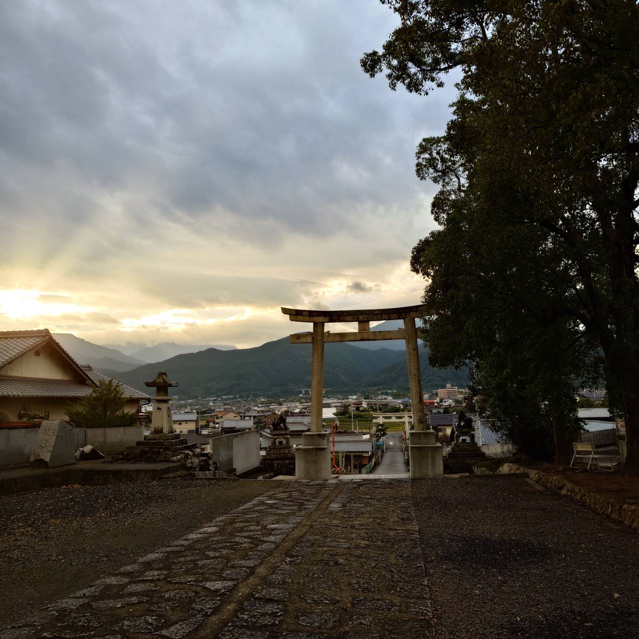 石岡神社 鳥居